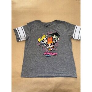 Women’s Grey Powerpuff Girls Jersey Tee 1X Plus